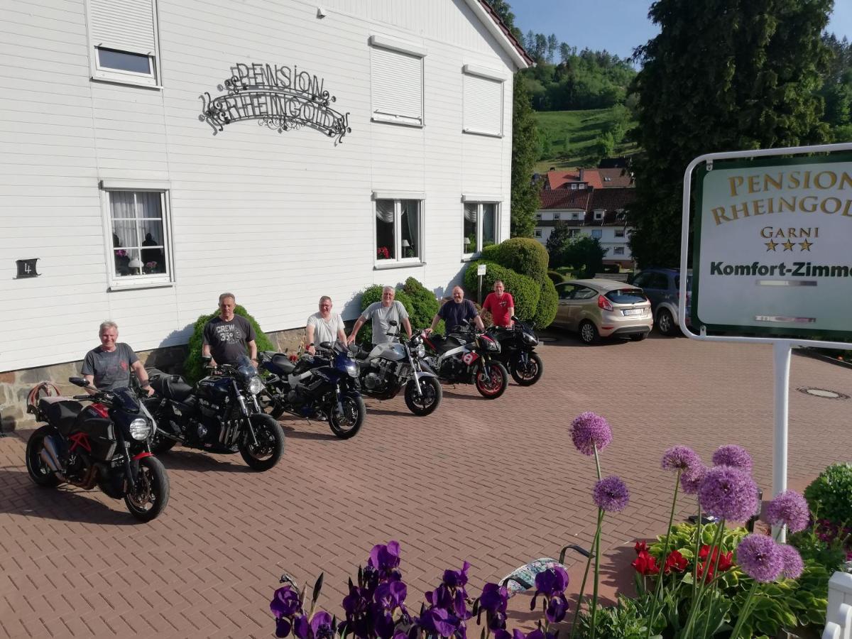 Pension Rheingold Garni Bad Grund Esterno foto